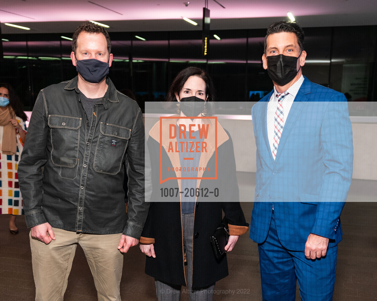 Kelly Baum, Randy Griffey, FAMSF hosts Donor Reception: Alice Neel, de Young Museum. 50 Hagiwara Tea Garden Dr, March 9th, 2022, Photo #1007-20612-0 Kelly Baum, Randy Griffey, Photo #1007-20612-0