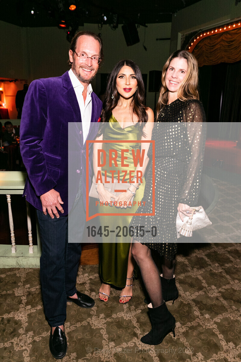 Sam Bradley, Sobia Shaikh, Natasha Bradley, Nadir Shaikh's 50th, Speakeasy SF. 644 Broadway, March 12th, 2022, Photo #1645-20615-0 Sam Bradley, Sobia Shaikh, Natasha Bradley, Photo #1645-20615-0