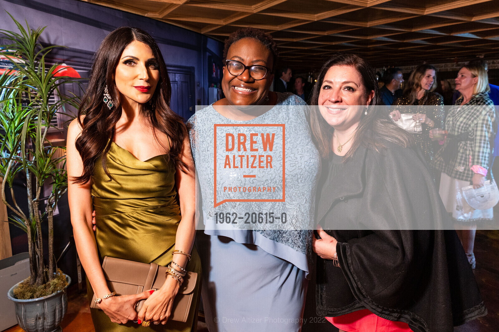 Sobia Shaikh, Wanda Holland Greene, Natasha Dalzell Martinez, Nadir Shaikh's 50th, Speakeasy SF. 644 Broadway, March 12th, 2022, Photo #1962-20615-0 Sobia Shaikh, Wanda Holland Greene, Natasha Dalzell Martinez, Photo #1962-20615-0