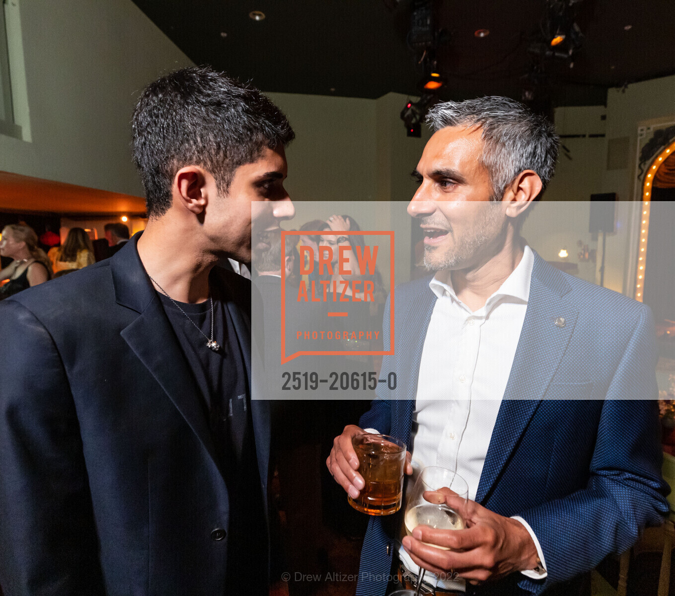 Isaad Shaikh, Arif Janmohamed, Nadir Shaikh's 50th, Speakeasy SF. 644 Broadway, March 12th, 2022, Photo #2519-20615-0 Isaad Shaikh, Arif Janmohamed, Photo #2519-20615-0