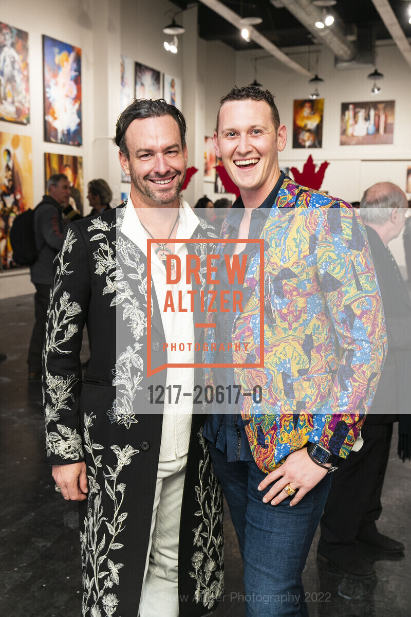 Jarrod Baumann, Christopher Lawrie, Michael Brennan Art Exhibition, Michael Brennan. 1117 Market S, March 17th, 2022, Photo #1217-20617-0 Jarrod Baumann, Christopher Lawrie, Photo #1217-20617-0