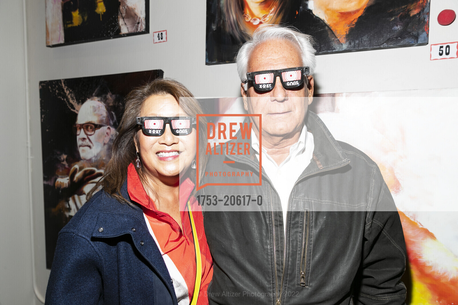 Debbie Hemingway, Mark Casagranda, Michael Brennan Art Exhibition, Michael Brennan. 1117 Market S, March 17th, 2022, Photo #1753-20617-0 Debbie Hemingway, Mark Casagranda, Photo #1753-20617-0