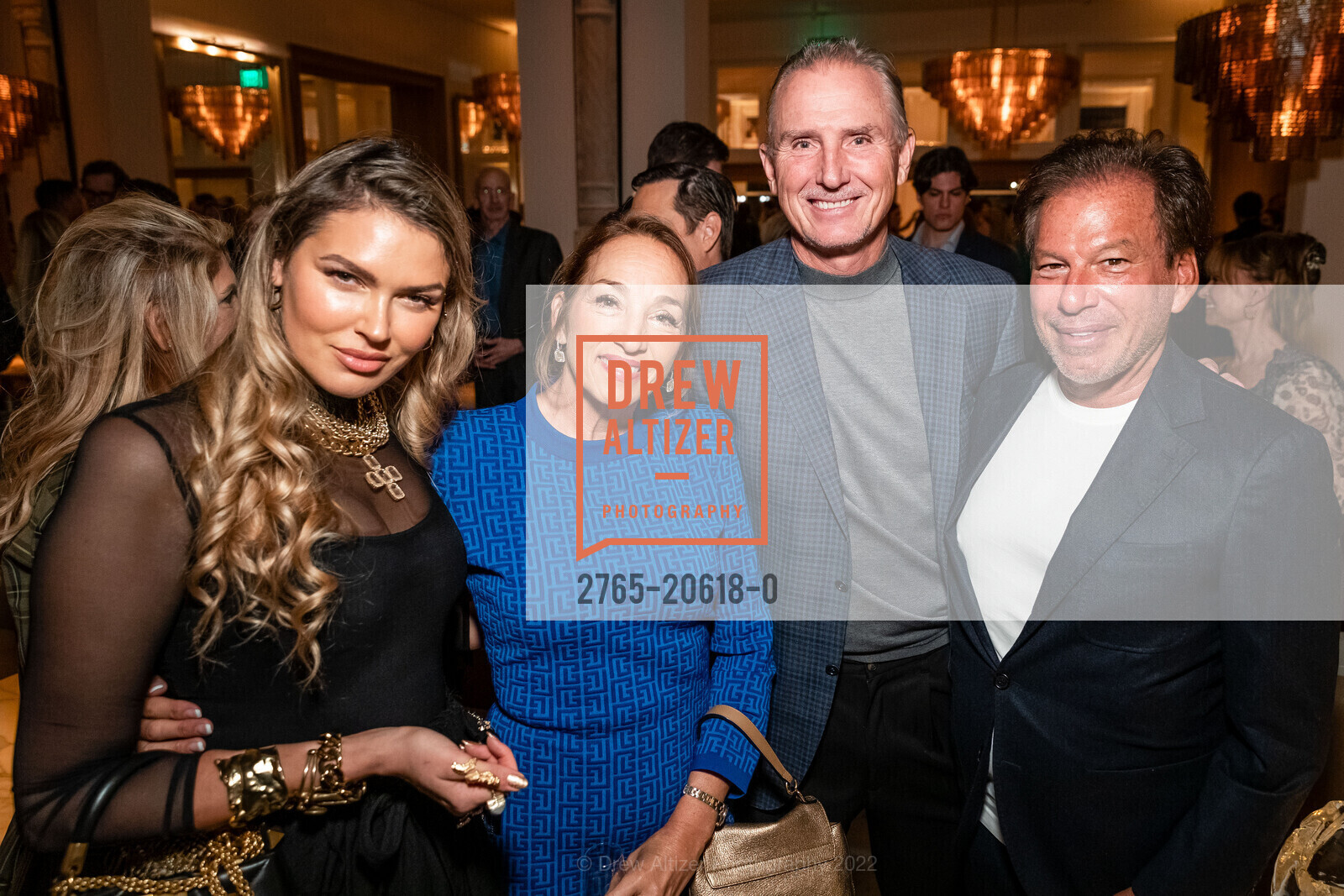 Bella Hunter, Marissa Kagle, Bob Kagle, Gary Friedman, RH San Francisco VIP Event, Restoration Hardware. 590 20th Street, March 17th, 2022, Photo #2765-20618-0 Bella Hunter, Marissa Kagle, Bob Kagle, Gary Friedman, Photo #2765-20618-0