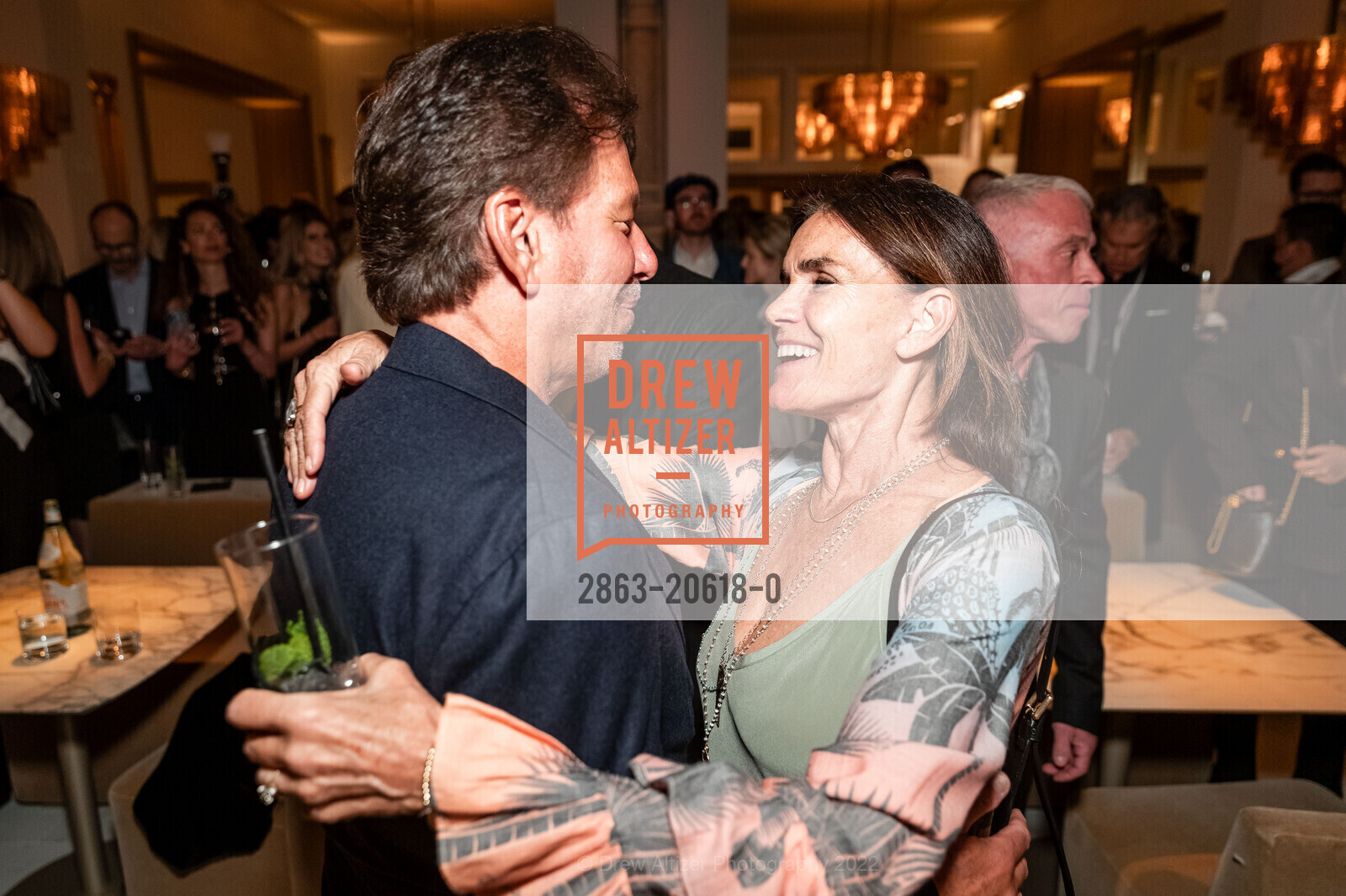 Gary Friedman, Victoria Cressman, RH San Francisco VIP Event, Restoration Hardware. 590 20th Street, March 17th, 2022, Photo #2863-20618-0 Gary Friedman, Victoria Cressman, Photo #2863-20618-0
