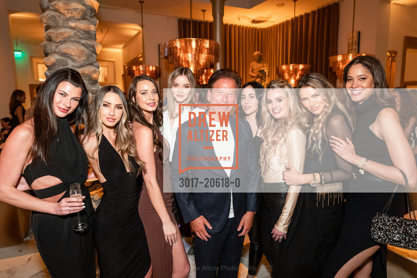 Brittany Herrera, Josey Auguste, Alana Whitaker, Gary Friedman, Destiny DeLisio, Bella Hunter, Keir Alexa, RH San Francisco VIP Event, Restoration Hardware. 590 20th Street, March 17th, 2022, Photo #3017-20618-0 Brittany Herrera, Josey Auguste, Alana Whitaker, Gary Friedman, Destiny DeLisio, Bella Hunter, Keir Alexa, Photo #3017-20618-0