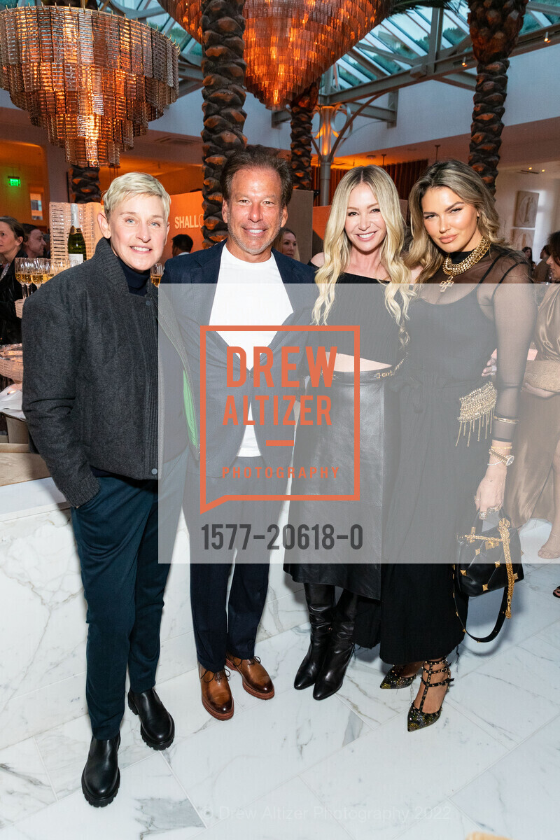 Ellen DeGeneres, Gary Friedman, Portia de Rossi, Bella Hunter, RH San Francisco VIP Event, Restoration Hardware. 590 20th Street, March 17th, 2022, Photo #1577-20618-0 Ellen DeGeneres, Gary Friedman, Portia de Rossi, Bella Hunter, Photo #1577-20618-0