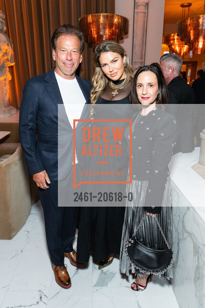 Gary Friedman, Bella Hunter, Becca Prowda, RH San Francisco VIP Event, Restoration Hardware. 590 20th Street, March 17th, 2022, Photo #2461-20618-0 Gary Friedman, Bella Hunter, Becca Prowda, Photo #2461-20618-0