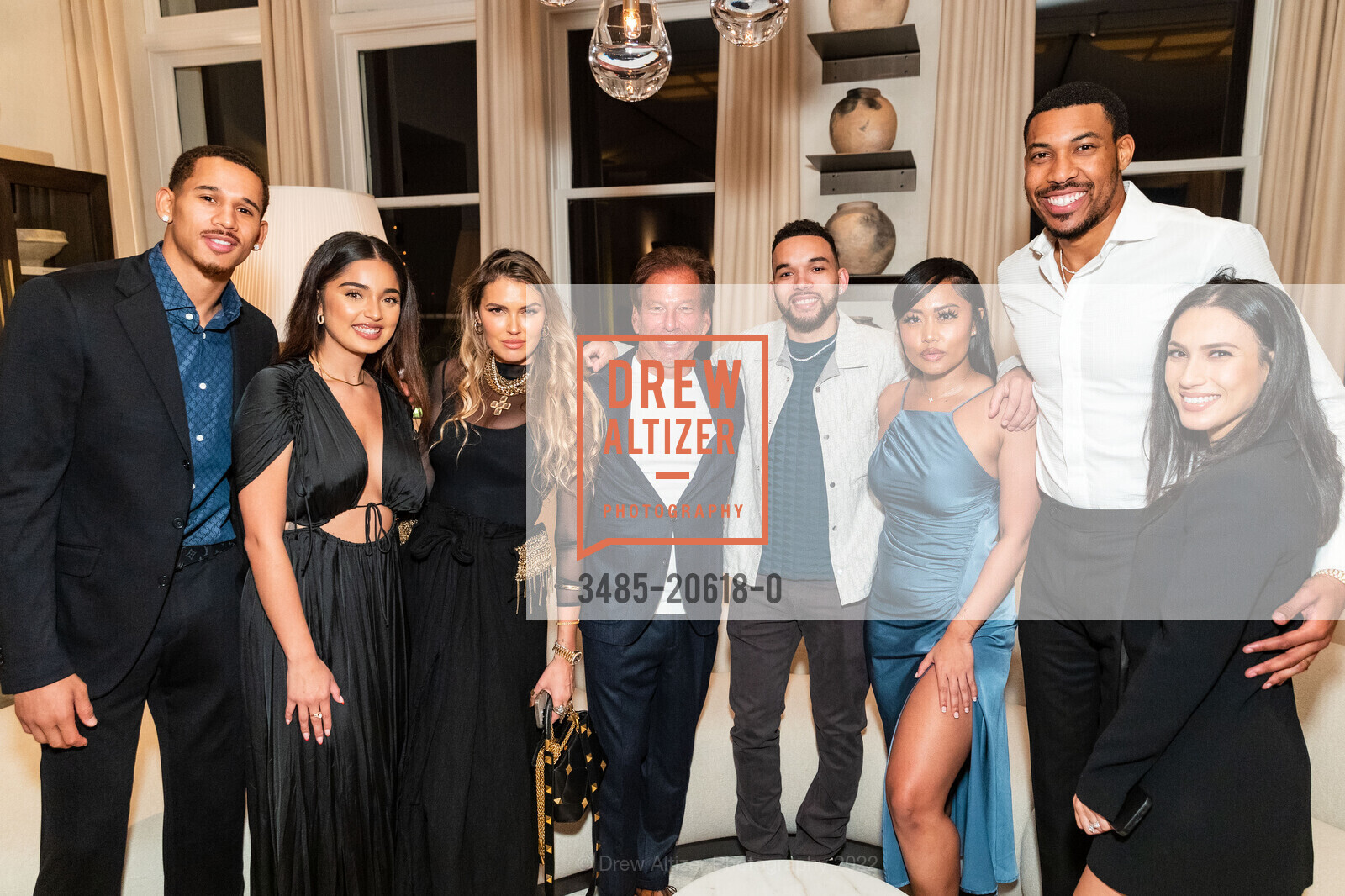 Juan Toscano-Anderson, Ariana Duarte, Bella Hunter, Gary Friedman, Chris Chiozza, Maya Mitchell, Otto Porter, Natalie Porter, RH San Francisco VIP Event, Restoration Hardware. 590 20th Street, March 17th, 2022, Photo #3485-20618-0 Juan Toscano-Anderson, Ariana Duarte, Bella Hunter, Gary Friedman, Chris Chiozza, Maya Mitchell, Otto Porter, Natalie Porter, Photo #3485-20618-0