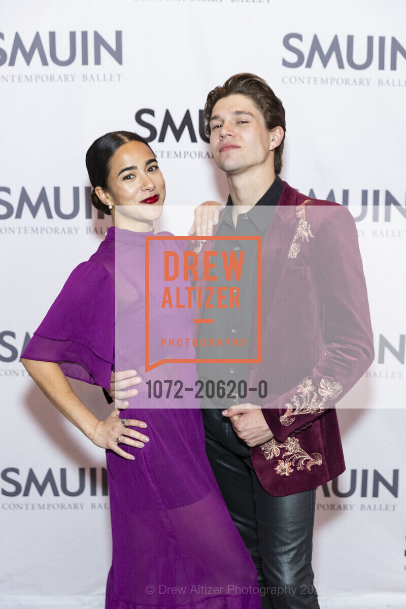 Tess Lane, Marc LaPierre, Smuin Ballet's Annual Gala, The Galleria. 101 Henry Adams St, March 20th, 2022, Photo #1072-20620-0 Tess Lane, Marc LaPierre, Photo #1072-20620-0