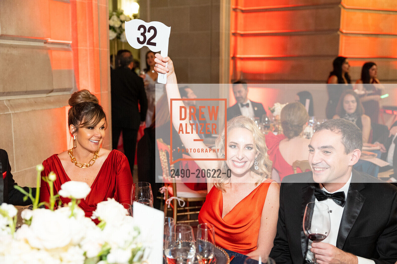 Patience Yi, Rebecca Graciano, Ryan Graciano, Red Cross hosts Heroes Unmasqued 2022, San Francisco City Hall. 1 Dr Carlton B Goodlett Pl, Photo #2490-20622-0 Patience Yi, Rebecca Graciano, Ryan Graciano, Photo #2490-20622-0