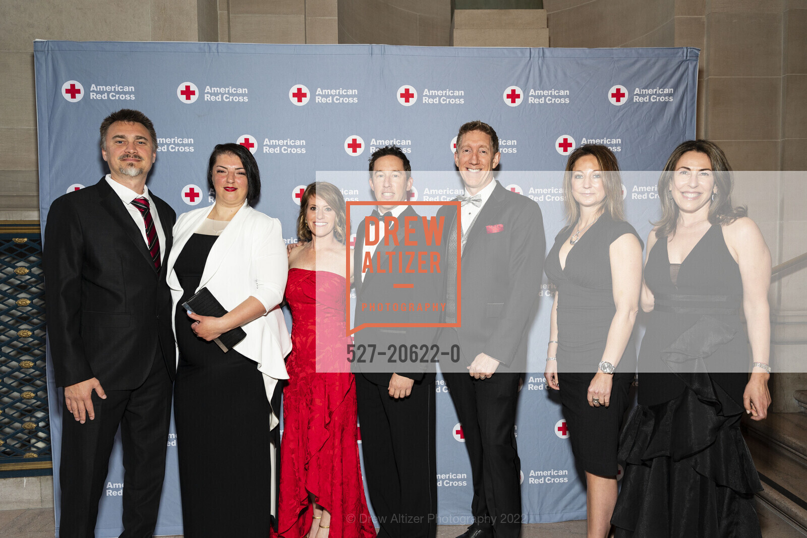 Radu Rusu, Dina Rusu, Maren Jaffe, Adam Jaffe, Eric Woodward, Lisa Bugni, Victoria Treyger, Red Cross hosts Heroes Unmasqued 2022, SF City Hall. 1 Dr Carlton B Goodlett Pl, March 19th, 2022, Photo #527-20622-0 Radu Rusu, Dina Rusu, Maren Jaffe, Adam Jaffe, Eric Woodward, Lisa Bugni, Victoria Treyger, Photo #527-20622-0