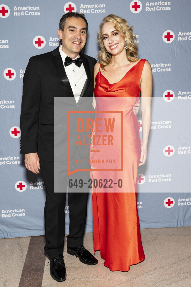 Ryan Graciano, Rebecca Graciano, Red Cross hosts Heroes Unmasqued 2022, SF City Hall. 1 Dr Carlton B Goodlett Pl, March 19th, 2022, Photo #649-20622-0 Ryan Graciano, Rebecca Graciano, Photo #649-20622-0