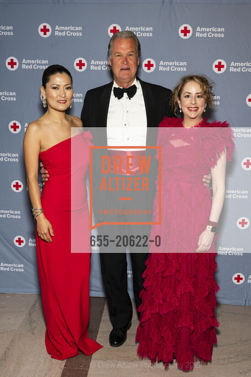 Dulo Batsuh, Erik Eklund, Stephanie Block, Red Cross hosts Heroes Unmasqued 2022, SF City Hall. 1 Dr Carlton B Goodlett Pl, March 19th, 2022, Photo #655-20622-0 Dulo Batsuh, Erik Eklund, Stephanie Block, Photo #655-20622-0