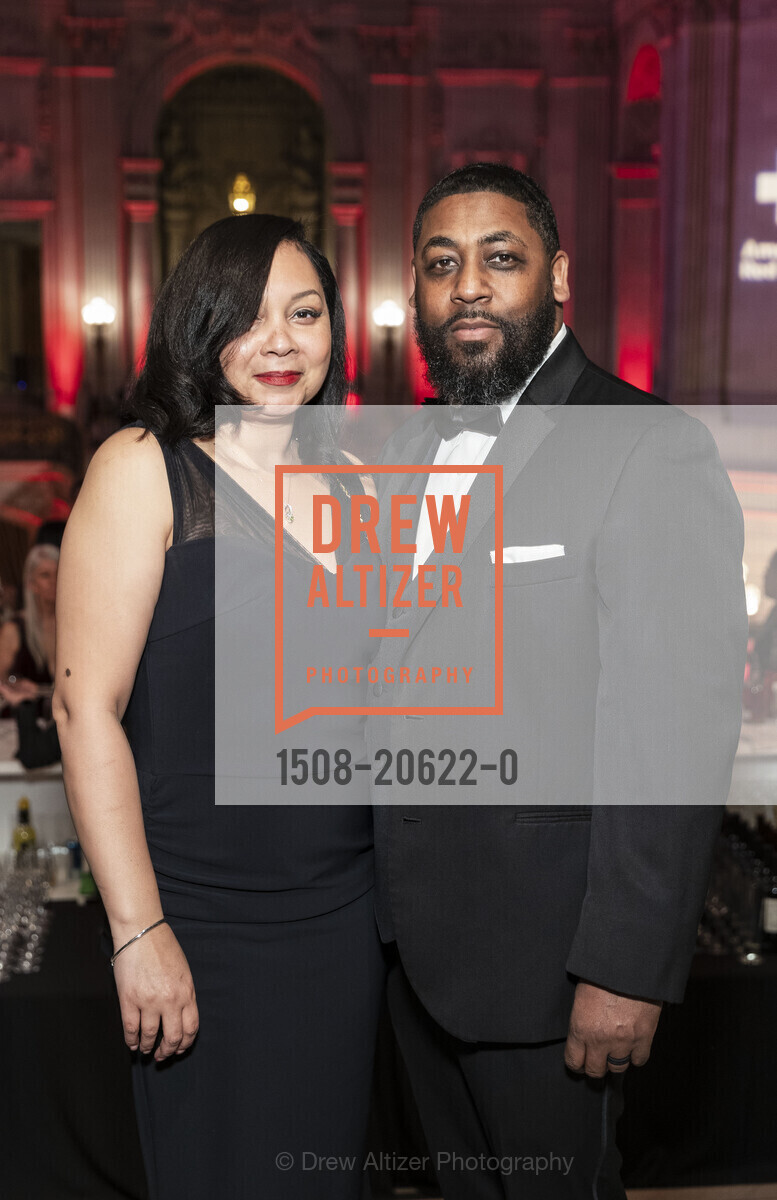 Tanicia Jackson, Marc Gibson, Red Cross hosts Heroes Unmasqued 2022, SF City Hall. 1 Dr Carlton B Goodlett Pl, Photo #1508-20622-0 Tanicia Jackson, Marc Gibson, Photo #1508-20622-0