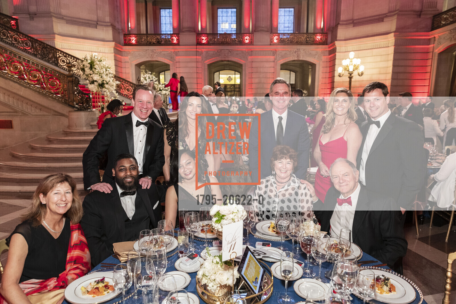 Nancy Scanlon, Marc Gibson, Ken Dupee, Tanicia Jackson, Zoa Town, Matt Town, Sandra Stamper, Sharon North, Drew Thomas, David Kendall, Red Cross hosts Heroes Unmasqued 2022, SF City Hall. 1 Dr Carlton B Goodlett Pl, Photo #1795-20622-0 Nancy Scanlon, Marc Gibson, Ken Dupee, Tanicia Jackson, Zoa Town, Matt Town, Sandra Stamper, Sharon North, Drew Thomas, David Kendall, Photo #1795-20622-0