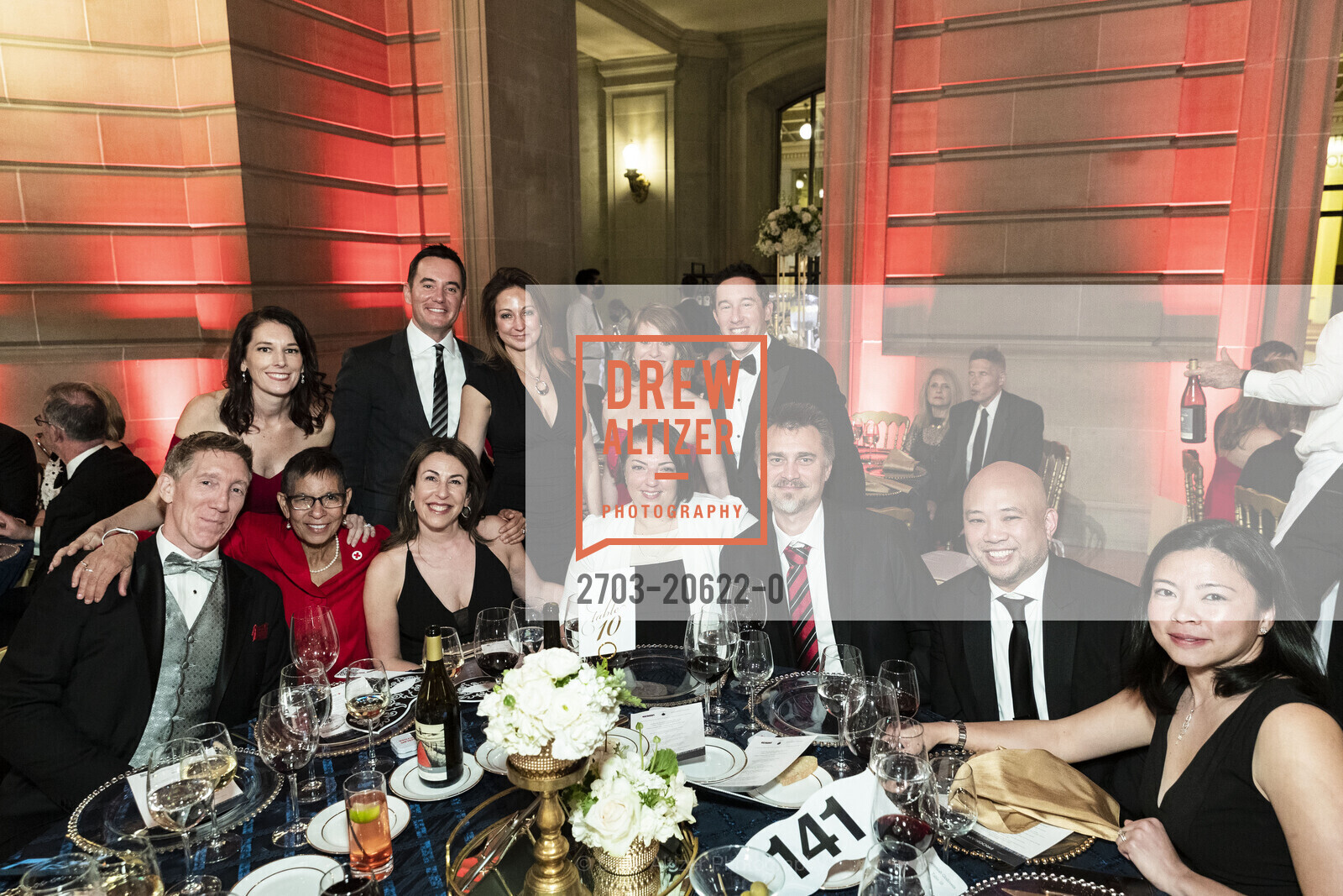 Eric Woodward, LeeAnn Woodward, Donna Duhe, Victoria Treyger, Hayden Pace, Lisa Bugni, Dina Rusu, Maren Jaffe, Adam Jaffe, Radu Rusu, Red Cross hosts Heroes Unmasqued 2022, SF City Hall. 1 Dr Carlton B Goodlett Pl, Photo #2703-20622-0 Eric Woodward, LeeAnn Woodward, Donna Duhe, Victoria Treyger, Hayden Pace, Lisa Bugni, Dina Rusu, Maren Jaffe, Adam Jaffe, Radu Rusu, Photo #2703-20622-0