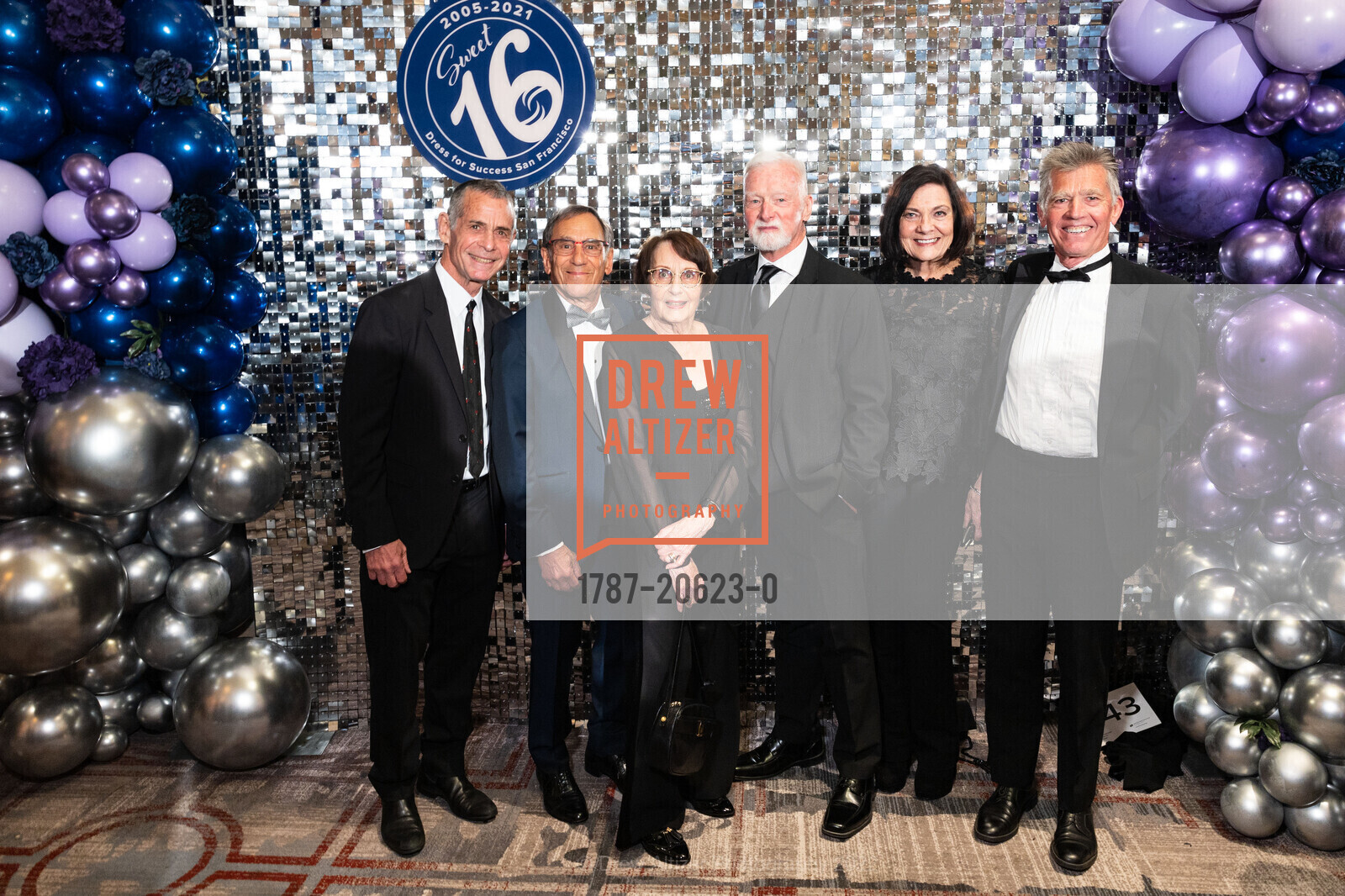 Richard Binkoff, Sam Leftwich, Pamela Culp, Alan Crouch, Dress for Success San Francisco's Casino Royale Gala, Palace Hotel. 2 New Montgomery St, March 18th, 2022, Photo #1787-20623-0 Richard Binkoff, Sam Leftwich, Pamela Culp, Alan Crouch, Photo #1787-20623-0