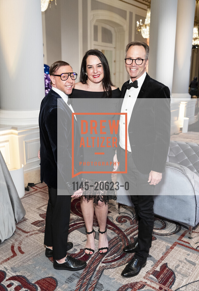 Mark Rhoades, Philippa Ward, Chip Zecher, Dress for Success San Francisco's Casino Royale Gala, Palace Hotel. 2 New Montgomery St, March 18th, 2022, Photo #1145-20623-0 Mark Rhoades, Philippa Ward, Chip Zecher, Photo #1145-20623-0