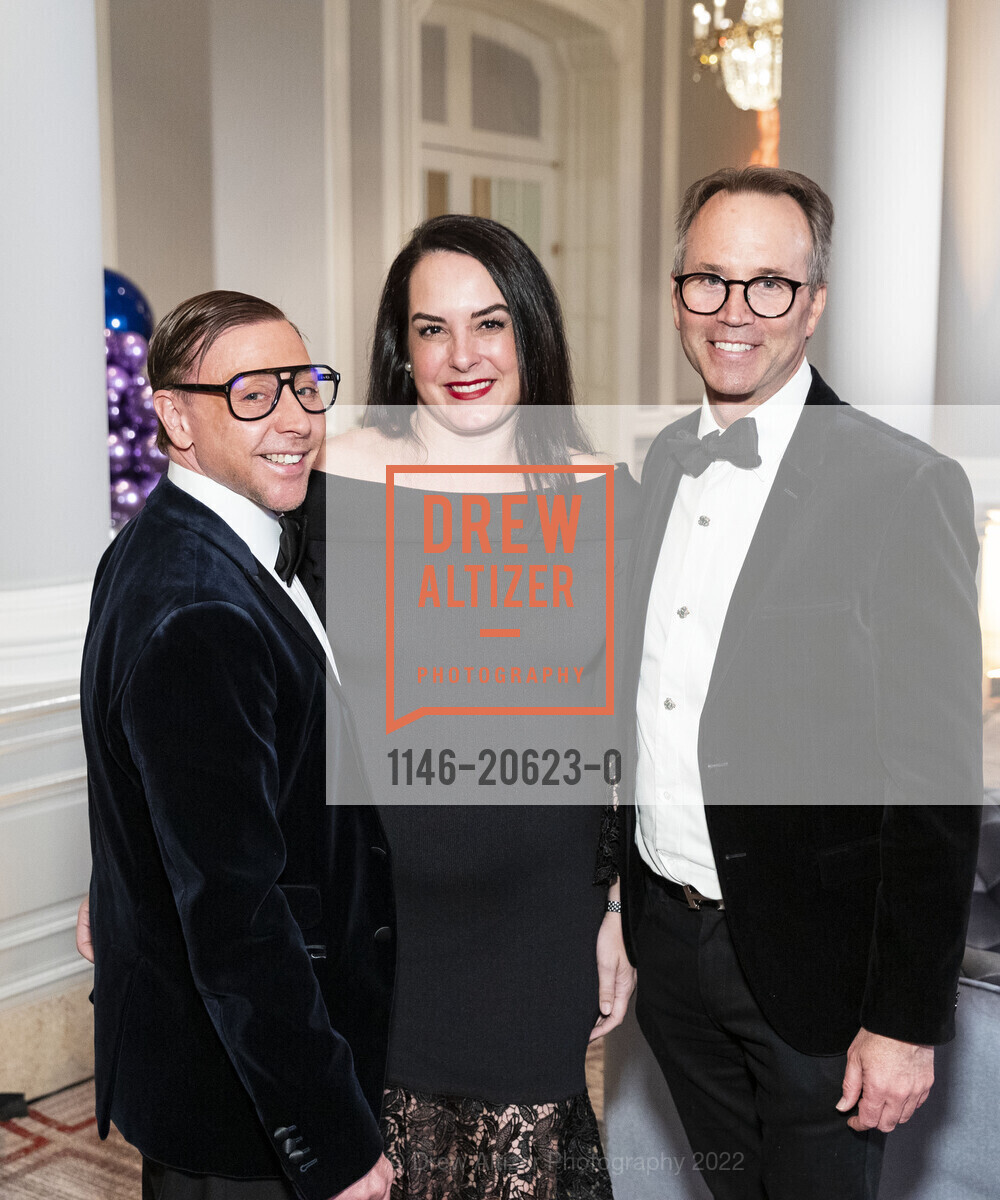 Mark Rhoades, Philippa Ward, Chip Zecher, Dress for Success San Francisco's Casino Royale Gala, Palace Hotel. 2 New Montgomery St, March 18th, 2022, Photo #1146-20623-0 Mark Rhoades, Philippa Ward, Chip Zecher, Photo #1146-20623-0