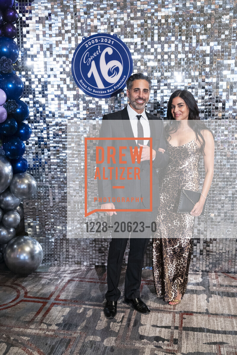 Michael Seda, Ami Palan, Dress for Success San Francisco's Casino Royale Gala, Palace Hotel. 2 New Montgomery St, March 18th, 2022, Photo #1228-20623-0 Michael Seda, Ami Palan, Photo #1228-20623-0