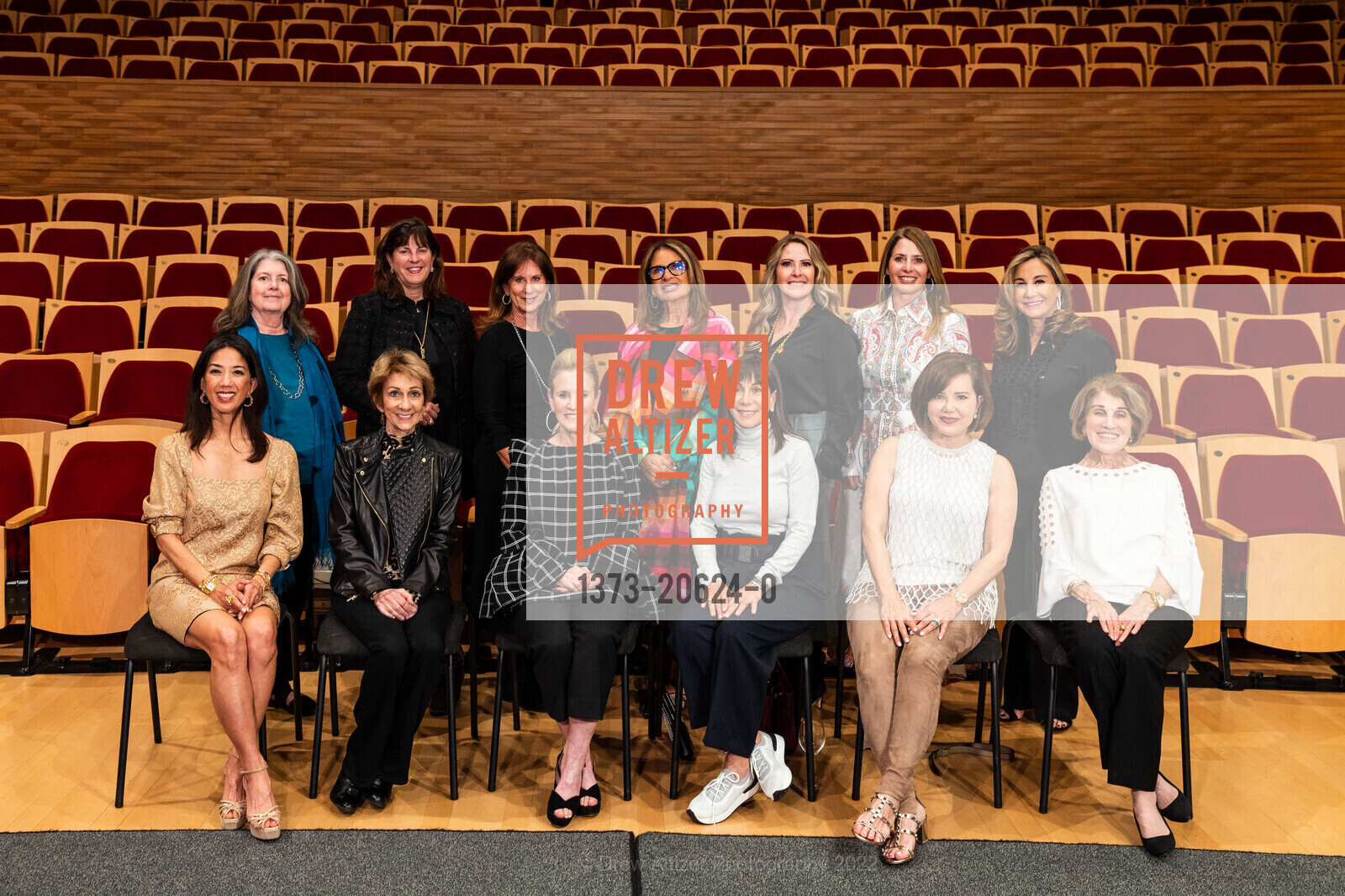 Judy Zafran, Deborah Berek, Jane Solomon, Laurie Kraus Lacob, Jean Colen, Lisa Goldman, Susie Fox, Lisa Schatz, Lori Perica, Cynthia Sewell, Michele Kirsch, Dianne Taube, Fran Codispoti, Under One Umbrella, Bing Concert Hall, Stanford University. 327 Lasuen Street, March 21st, 2022, Photo #1373-20624-0 Judy Zafran, Deborah Berek, Jane Solomon, Laurie Kraus Lacob, Jean Colen, Lisa Goldman, Susie Fox, Lisa Schatz, Lori Perica, Cynthia Sewell, Michele Kirsch, Dianne Taube, Fran Codispoti, Photo #1373-20624-0