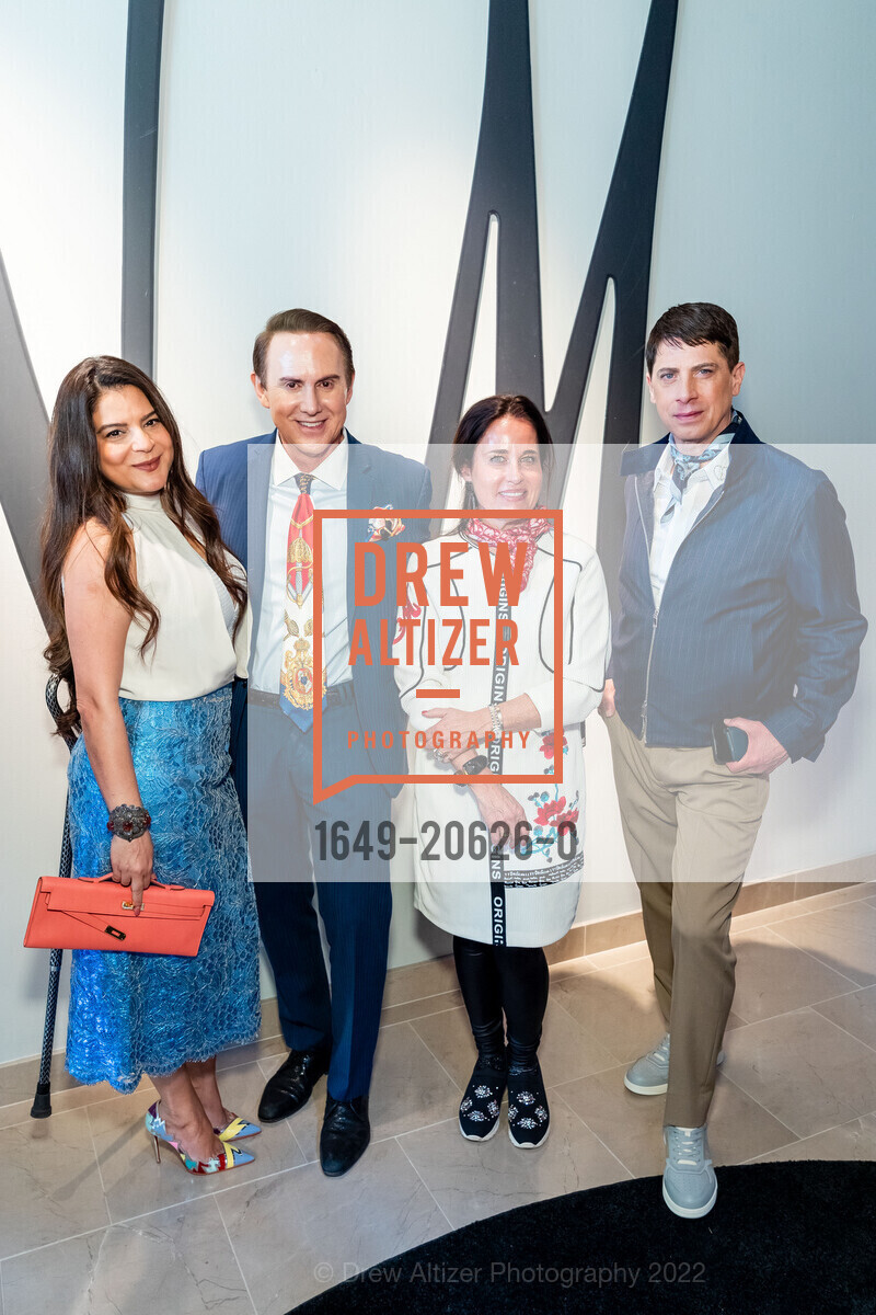 Monaz Mehta, Joel Goodrich, Natalia Urrutia, Aubrey Brewster, Aubrey Brewster’s ‘Meet Me In Paris’ Birthday Luncheon, Neiman Marcus - Penthouse on Level Five. 150 Stockton St, March 23rd, 2022, Photo #1649-20626-0 Monaz Mehta, Joel Goodrich, Natalia Urrutia, Aubrey Brewster, Photo #1649-20626-0