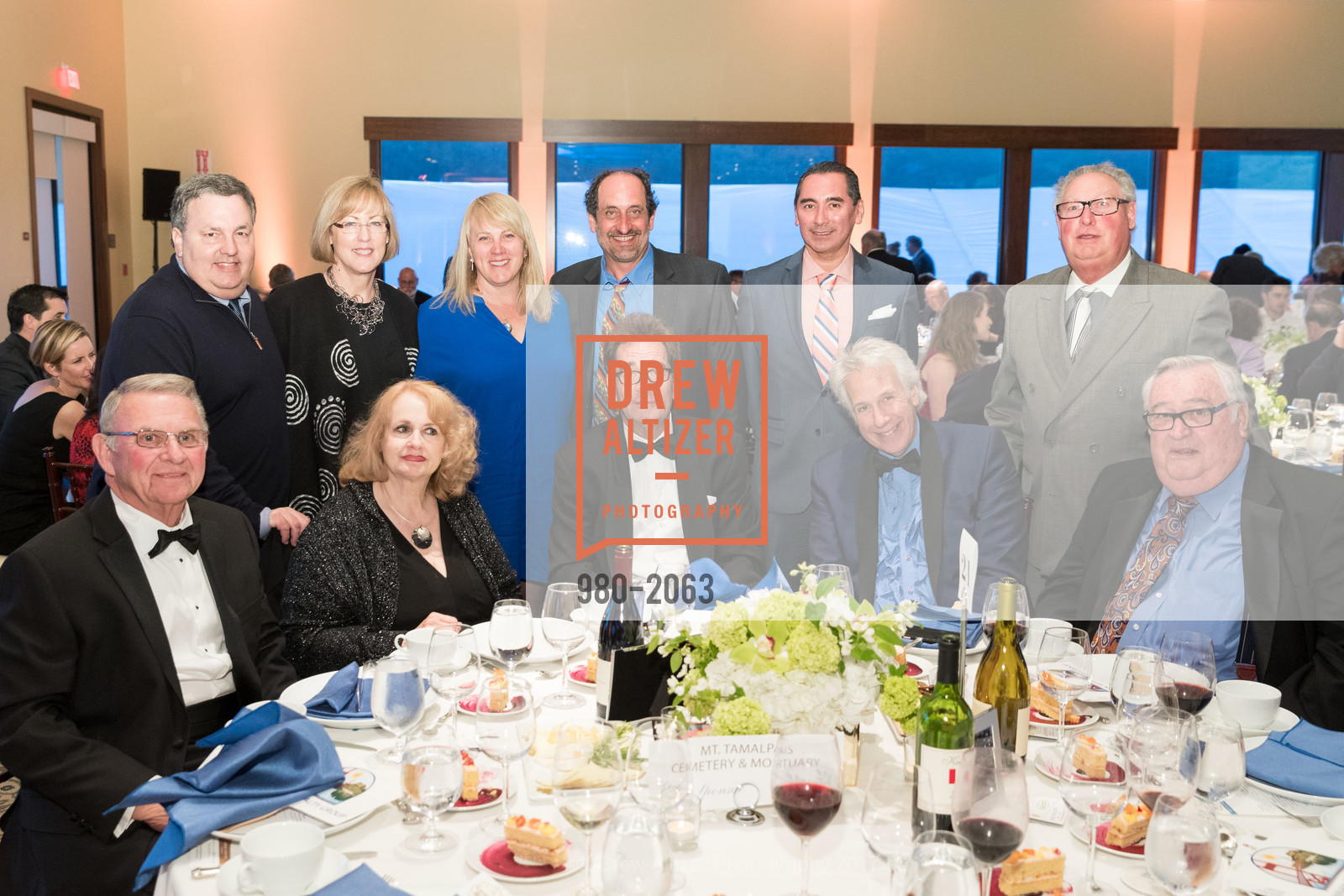Robert Romano, Jill Romano, Huey Lewis, Jack Thornton, Bud E. Luv, Buck Kamphausen, Great Chefs and Wineries, Peacock Gap, April 22nd, 2017, Photo #980-2063 Robert Romano, Jill Romano, Huey Lewis, Jack Thornton, Bud E. Luv, Buck Kamphausen, Photo #980-2063