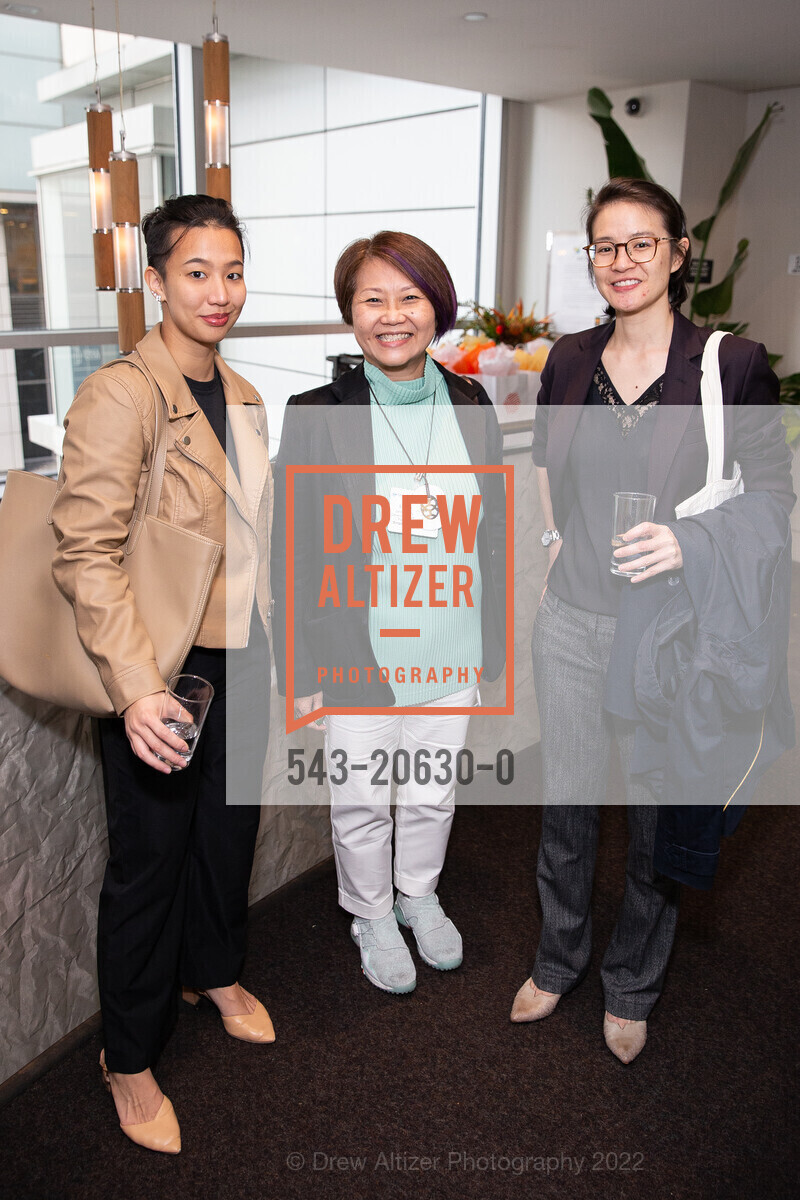 Jolene Lum, Lai Ping, Glenda Tan, TurtleTree Partner Event, Bluestem Restaurant & Market. 1 Yerba Buena Ln, March 24th, 2022, Photo #543-20630-0 Jolene Lum, Lai Ping, Glenda Tan, Photo #543-20630-0