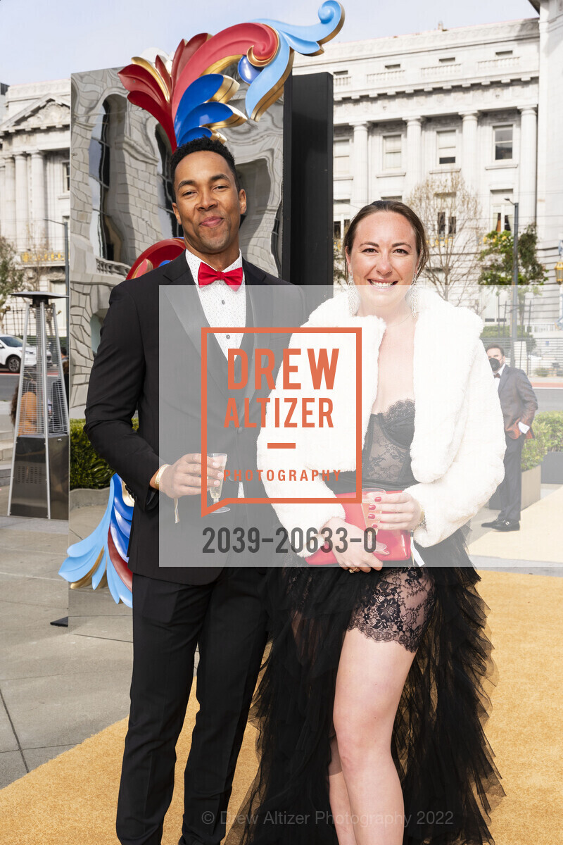 Sam Whitsett, Michelle Goodwin, San Francisco Ballet 2022 Season Gala, War Memorial Opera House. 301 Van Ness Ave, March 24th, 2022, Photo #2039-20633-0 Sam Whitsett, Michelle Goodwin, Photo #2039-20633-0