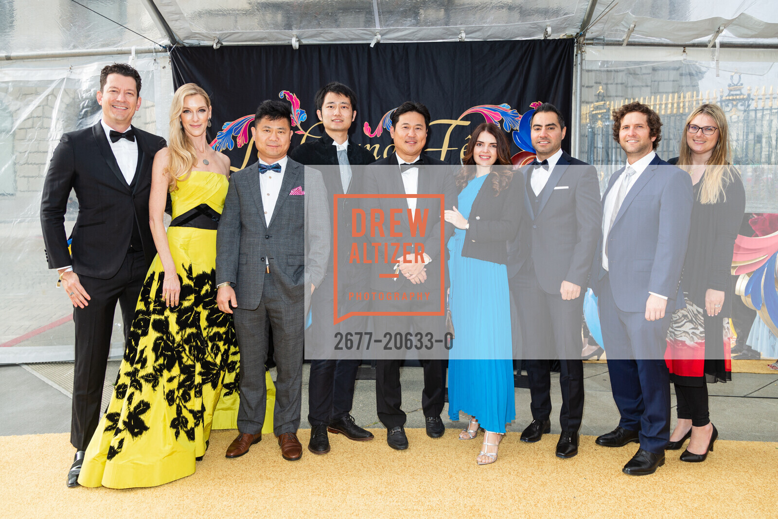 Jacob Shea, Lauren Wolfe, Roham Solasi, John Kim, Eliza Kim, Jeremy Glassenberg, Lisa Goodman, San Francisco Ballet 2022 Season Gala, War Memorial Opera House. 301 Van Ness Ave, Photo #2677-20633-0 Jacob Shea, Lauren Wolfe, Roham Solasi, John Kim, Eliza Kim, Jeremy Glassenberg, Lisa Goodman, Photo #2677-20633-0