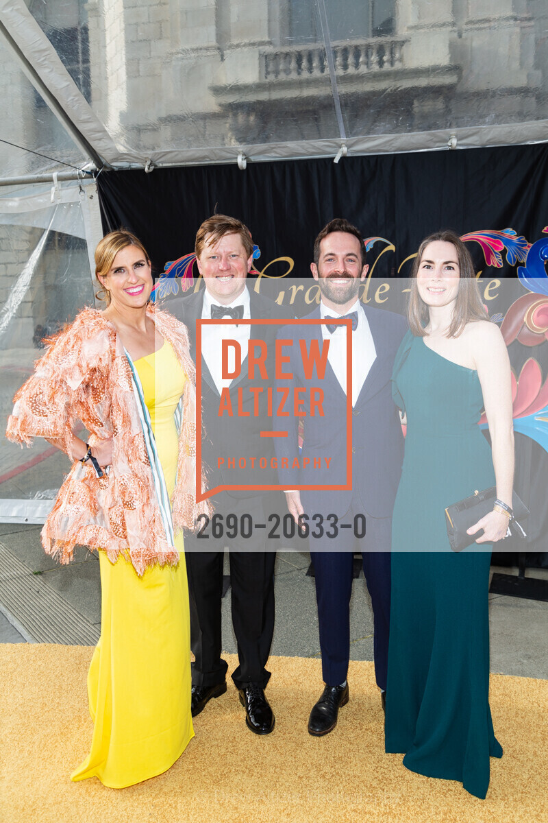 Gina Merlone Marek, Grant Marek, Scott James, Stephanie Lane, San Francisco Ballet 2022 Season Gala, War Memorial Opera House. 301 Van Ness Ave, Photo #2690-20633-0 Gina Merlone Marek, Grant Marek, Scott James, Stephanie Lane, Photo #2690-20633-0