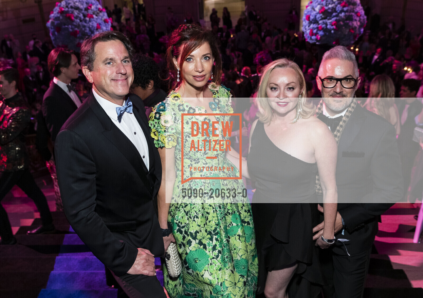 Gregory Malin, Elena Zorn, Rebecca Kaykas-Wolff, Jascha Kaykas-Wolff, San Francisco Ballet 2022 Season Gala, War Memorial Opera House. 301 Van Ness Ave, Photo #5090-20633-0 Gregory Malin, Elena Zorn, Rebecca Kaykas-Wolff, Jascha Kaykas-Wolff, Photo #5090-20633-0