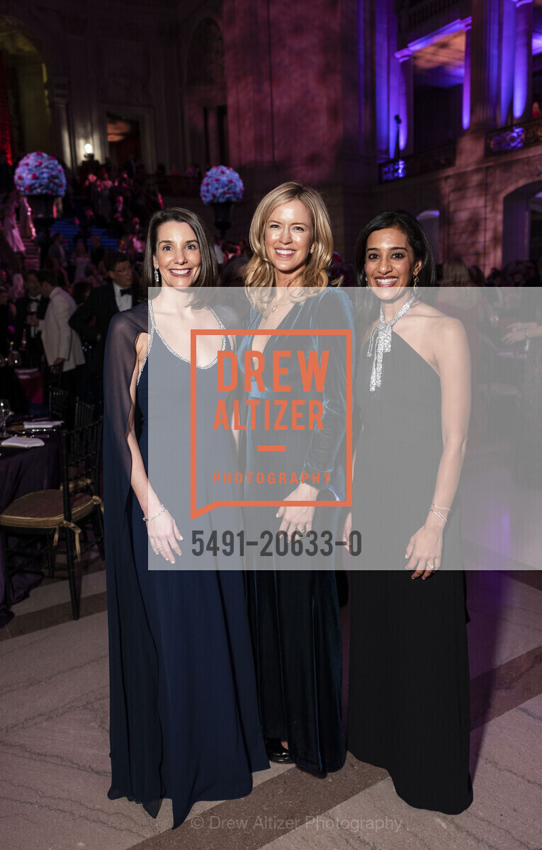 Kelsey Lamond, Leah Hearst, Sapna Boze, San Francisco Ballet 2022 Season Gala, War Memorial Opera House. 301 Van Ness Ave, Photo #5491-20633-0 Kelsey Lamond, Leah Hearst, Sapna Boze, Photo #5491-20633-0