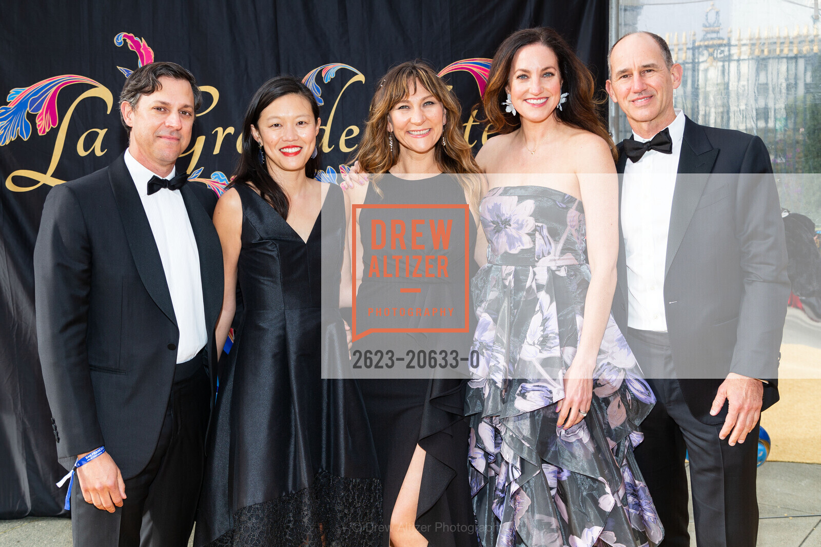 Tim Lugo, Kristina Shih, Michelle Foudi, Carrie Tomasi, Adam Tomasi, San Francisco Ballet 2022 Season Gala, War Memorial Opera House. 301 Van Ness Ave, Photo #2623-20633-0 Tim Lugo, Kristina Shih, Michelle Foudi, Carrie Tomasi, Adam Tomasi, Photo #2623-20633-0