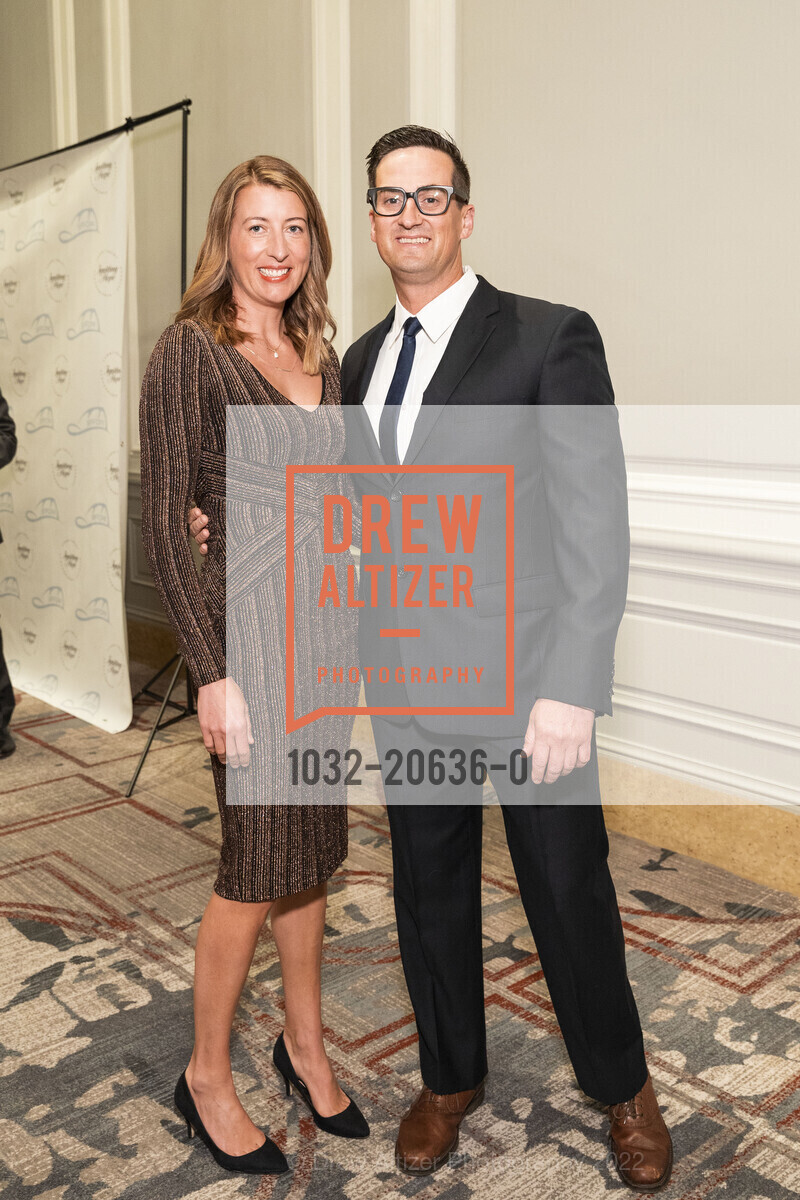 Anne Stefani, Dan Stefani, SF Firefighter's Cancer Prevention Igniting Hope Gala 2022, Palace Hotel. 2 New Montgomery, March 26th, 2022, Photo #1032-20636-0 Anne Stefani, Dan Stefani, Photo #1032-20636-0