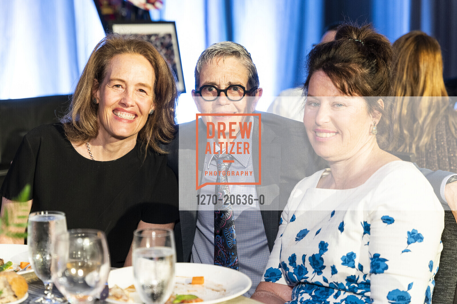 Jennifer Brokaw, Jeanine Nicholson, Janie Bryant, SF Firefighter's Cancer Prevention Igniting Hope Gala 2022, Palace Hotel. 2 New Montgomery, March 26th, 2022, Photo #1270-20636-0 Jennifer Brokaw, Jeanine Nicholson, Janie Bryant, Photo #1270-20636-0