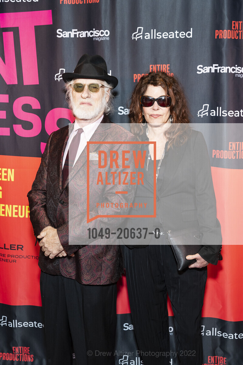 Joel Selvin, Pamela Turley, Relentless Book Launch Gala, San Francisco Museum of Modern Art. 151 3rd St, March 26th, 2022, Photo #1049-20637-0 Joel Selvin, Pamela Turley, Photo #1049-20637-0