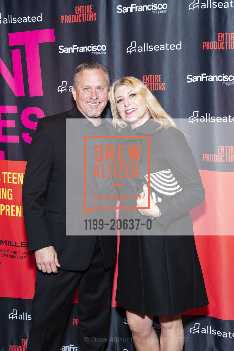 John Gerber, Andrea Reynolds, Relentless Book Launch Gala, San Francisco Museum of Modern Art. 151 3rd St, March 26th, 2022, Photo #1199-20637-0 John Gerber, Andrea Reynolds, Photo #1199-20637-0