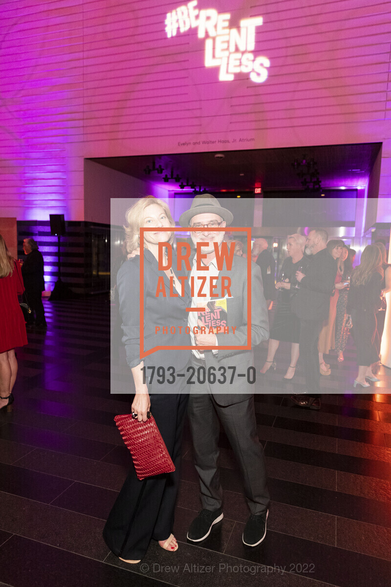 Kathryn Drury, Timothy Drury, Relentless Book Launch Gala, San Francisco Museum of Modern Art. 151 3rd St, March 26th, 2022, Photo #1793-20637-0 Kathryn Drury, Timothy Drury, Photo #1793-20637-0