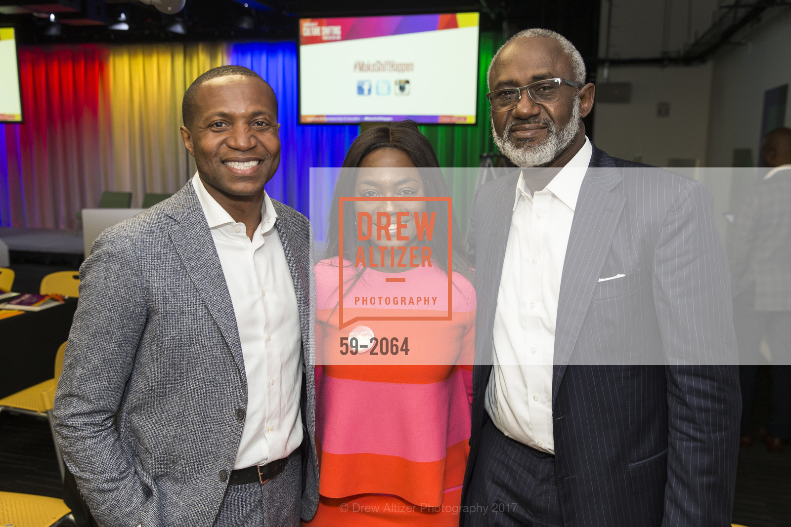 Muri Raifu, Aisha Oyebode, Gbenga Oyebode, 3rd Annual Culture Shifting Weekend-Olympic Tech Talk, Mountain View, April 22nd, 2017