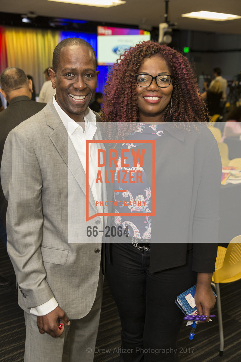 Bernard Guger, Mary Spio, 3rd Annual Culture Shifting Weekend-Olympic Tech Talk, Mountain View, April 22nd, 2017, Photo #66-2064 Bernard Guger, Mary Spio, Photo #66-2064