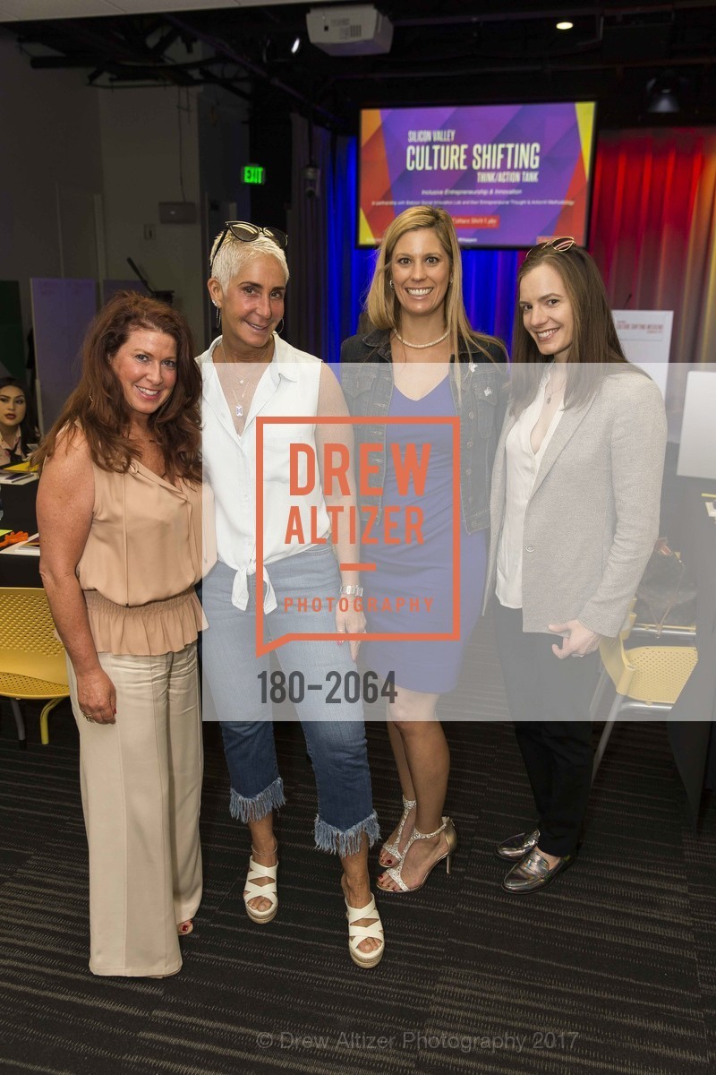 Andrea Hoffman, Robyn Streisand, Johnna Marcus, Arlene Nelson, 3rd Annual Culture Shifting Weekend-Olympic Tech Talk, Mountain View, April 22nd, 2017, Photo #180-2064 Andrea Hoffman, Robyn Streisand, Johnna Marcus, Arlene Nelson, Photo #180-2064