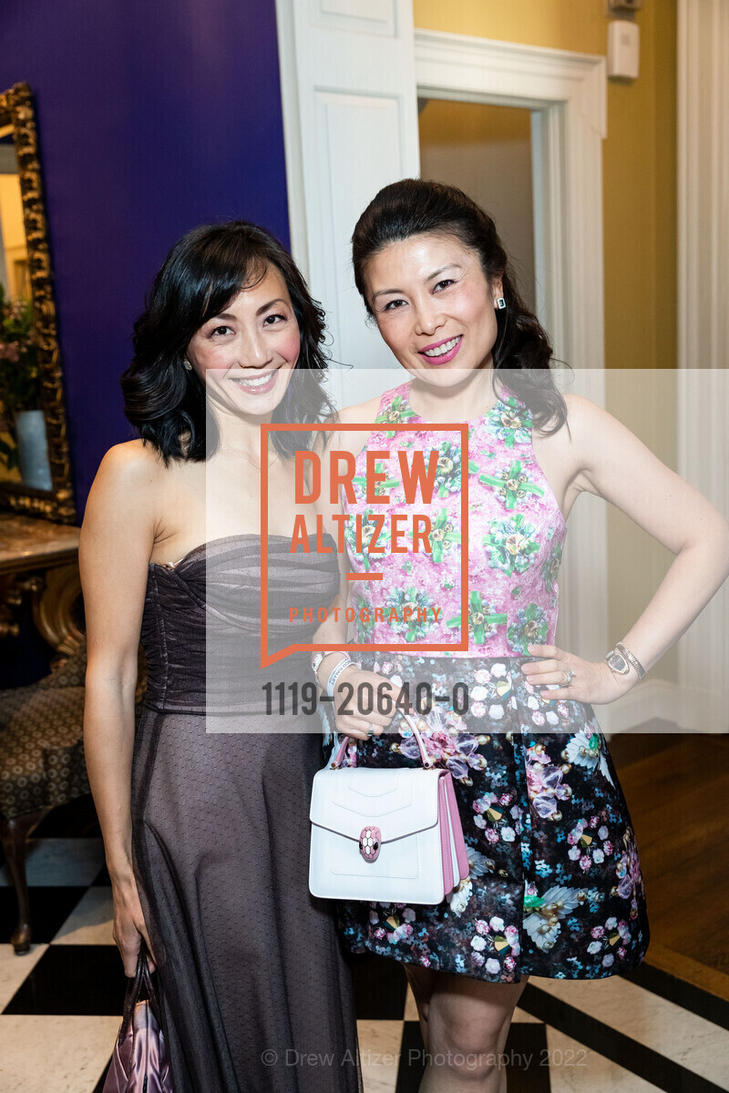 Marina Chan, Sally Yu, SF Ballet Dinner in Honor of Maison Rabih Kayrouz - RECEPTION, Hotel Fairmont San Francisco Penthouse. 950 Mason St, March 29th, 2022, Photo #1119-20640-0 Marina Chan, Sally Yu, Photo #1119-20640-0