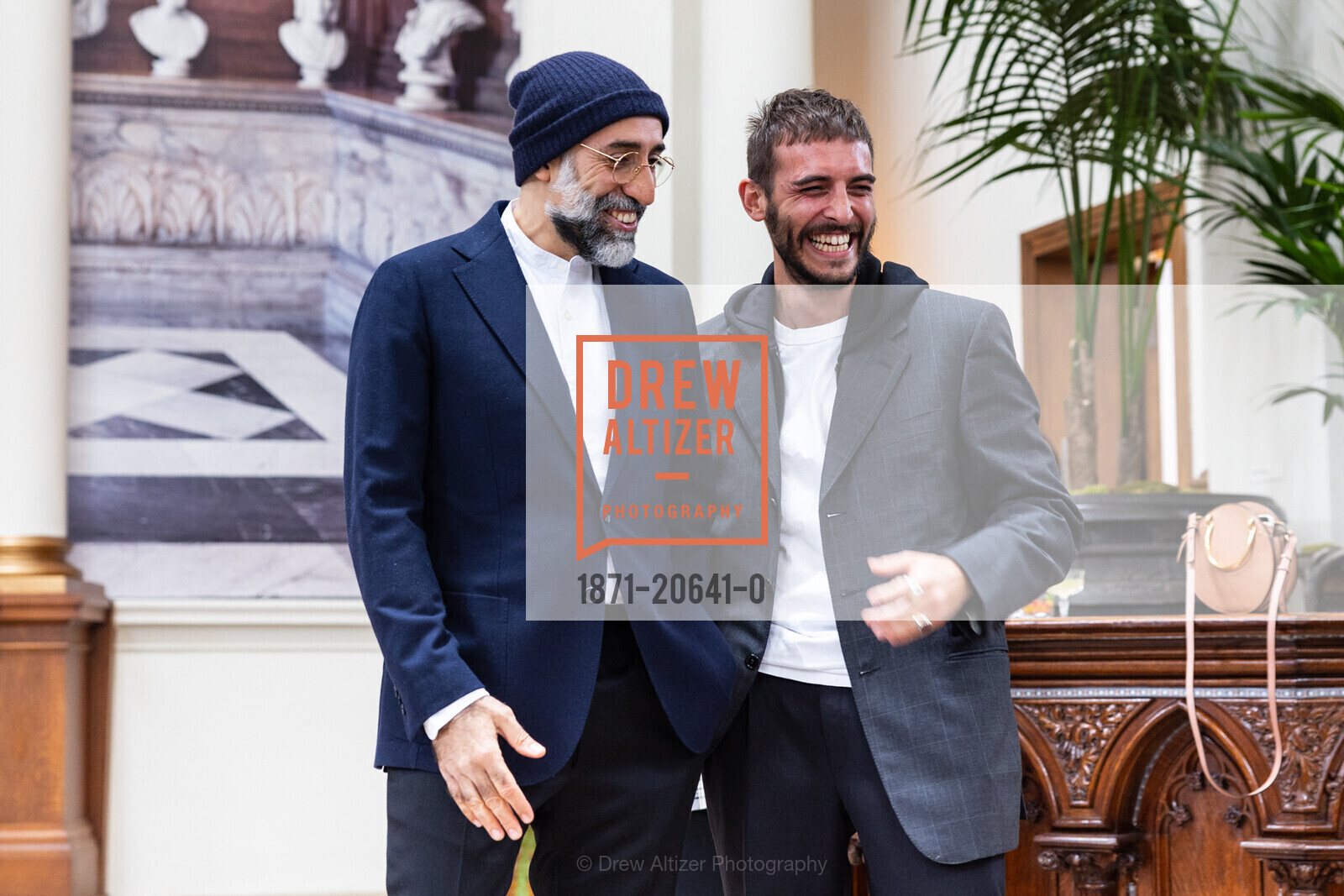 Rabih Kayrouz, Pierre Alexis Hermet, SF Ballet Fashion Show Featuring Maison Rabih Kayrouz, Saint Joseph's Arts Society. 1401 Howard St, Photo #1871-20641-0 Rabih Kayrouz, Pierre Alexis Hermet, Photo #1871-20641-0