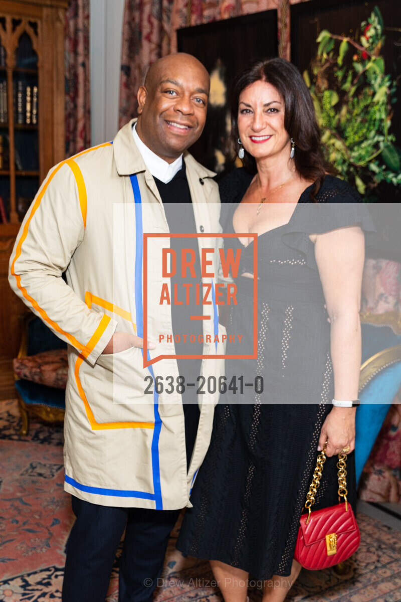 Mark Munroe, Joyce Maroon, SF Ballet Fashion Show Featuring Maison Rabih Kayrouz, Saint Joseph's Arts Society. 1401 Howard St, Photo #2638-20641-0 Mark Munroe, Joyce Maroon, Photo #2638-20641-0