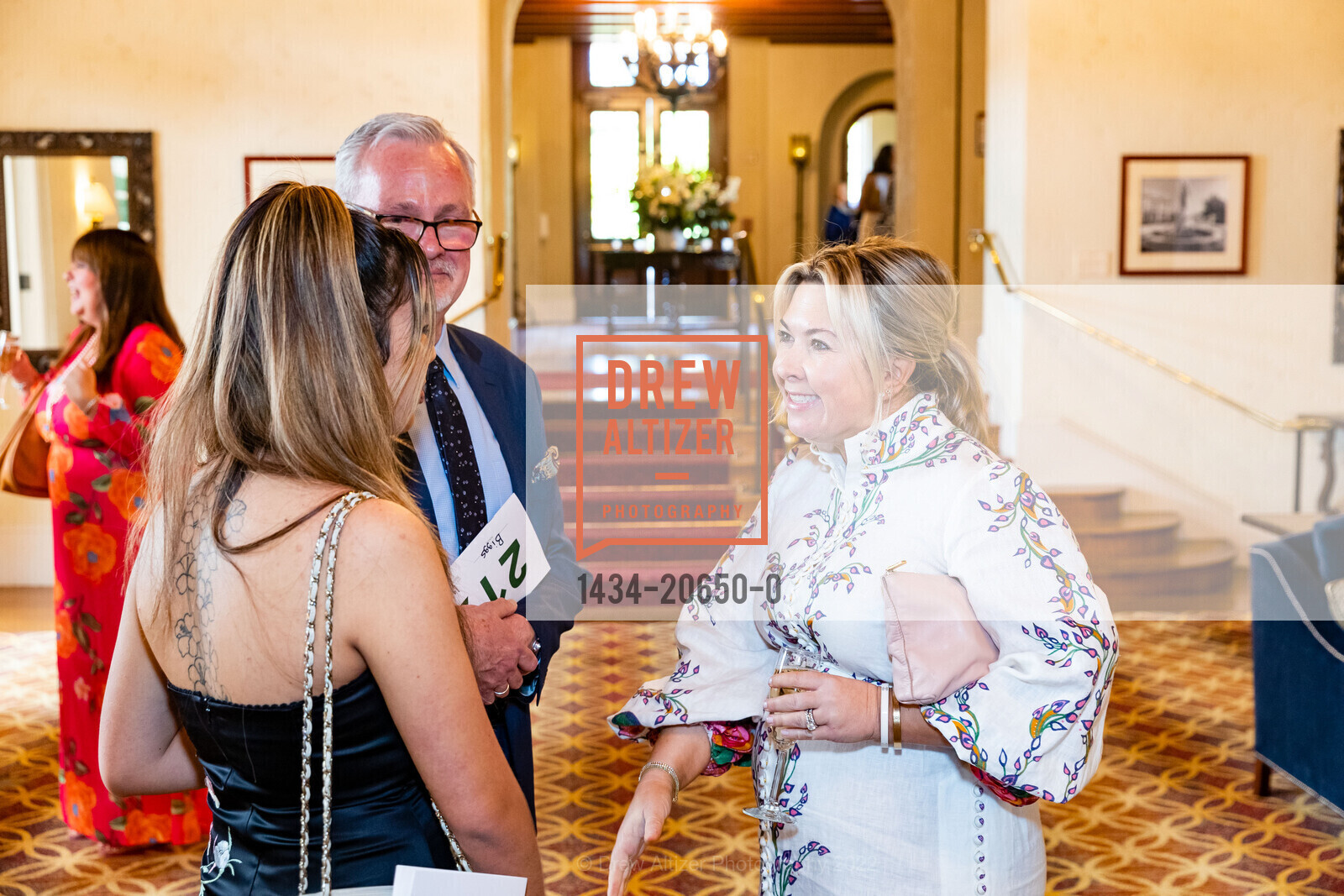 Tyla Placencia, Gregg Biggs, Michelle Harris, Edgewood Fair Luncheon, The Olympic Club, April 1st, 2022, Photo #1434-20650-0 Tyla Placencia, Gregg Biggs, Michelle Harris, Photo #1434-20650-0