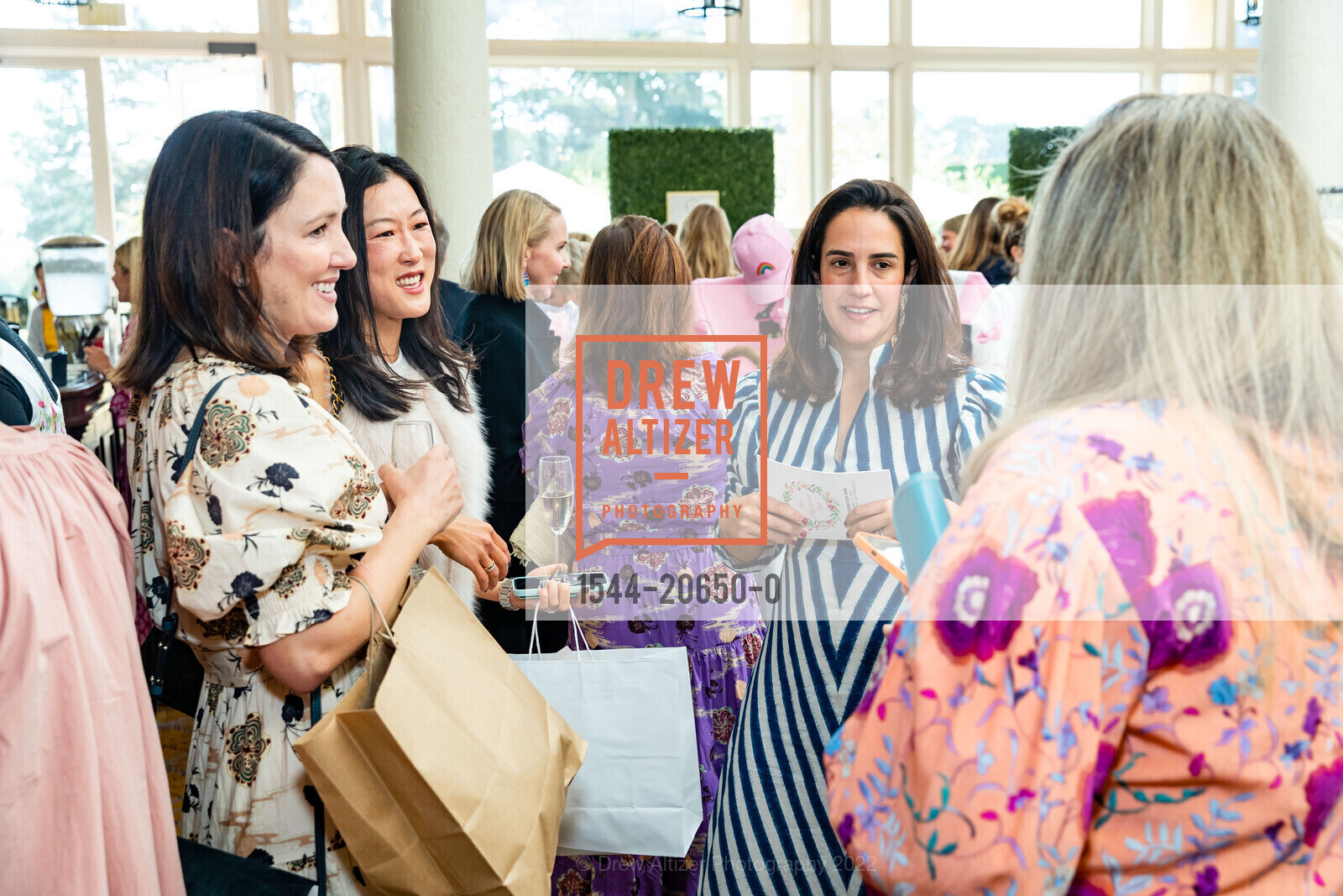 Melissa Santos, Vicki Hiatt, Lucila Nolan, Edgewood Fair Luncheon, The Olympic Club, April 1st, 2022, Photo #1544-20650-0 Melissa Santos, Vicki Hiatt, Lucila Nolan, Photo #1544-20650-0