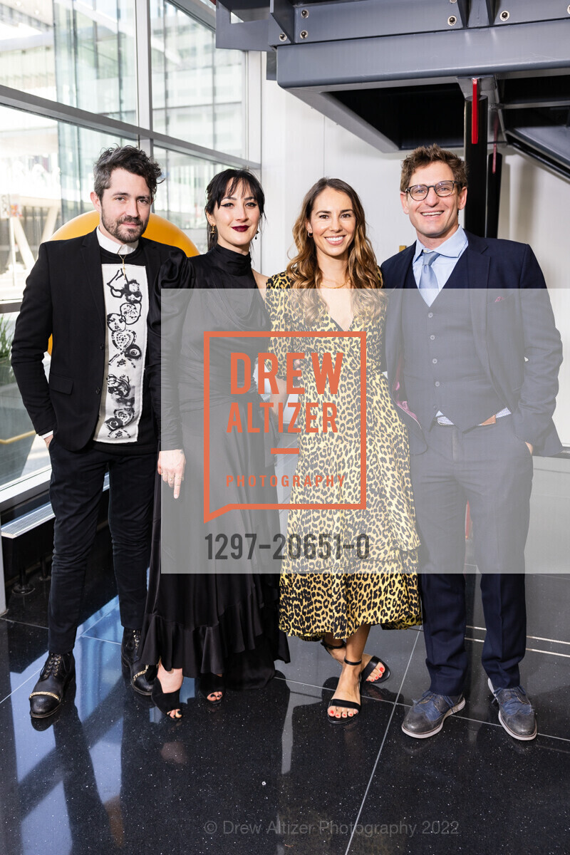Joshua Larsen, Maya Okada Erickson, Jessica Bixby, Justin Erlich, ODC 50+ Anniversary Gala, Yerba Buena Center for the Arts. 701 Mission St, April 1st, 2022, Photo #1297-20651-0 Joshua Larsen, Maya Okada Erickson, Jessica Bixby, Justin Erlich, Photo #1297-20651-0