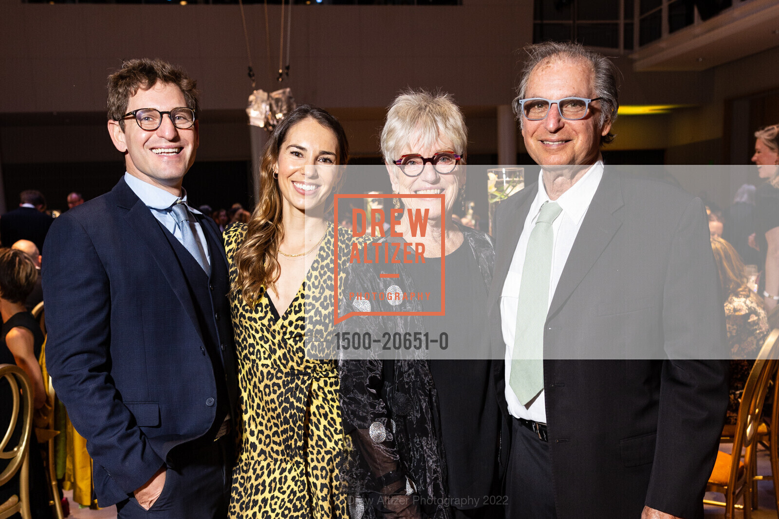 Justin Erlich, Jessica Bixby, Brenda Way, ODC 50+ Anniversary Gala, Yerba Buena Center for the Arts. 701 Mission St, April 1st, 2022, Photo #1500-20651-0 Justin Erlich, Jessica Bixby, Brenda Way, Photo #1500-20651-0