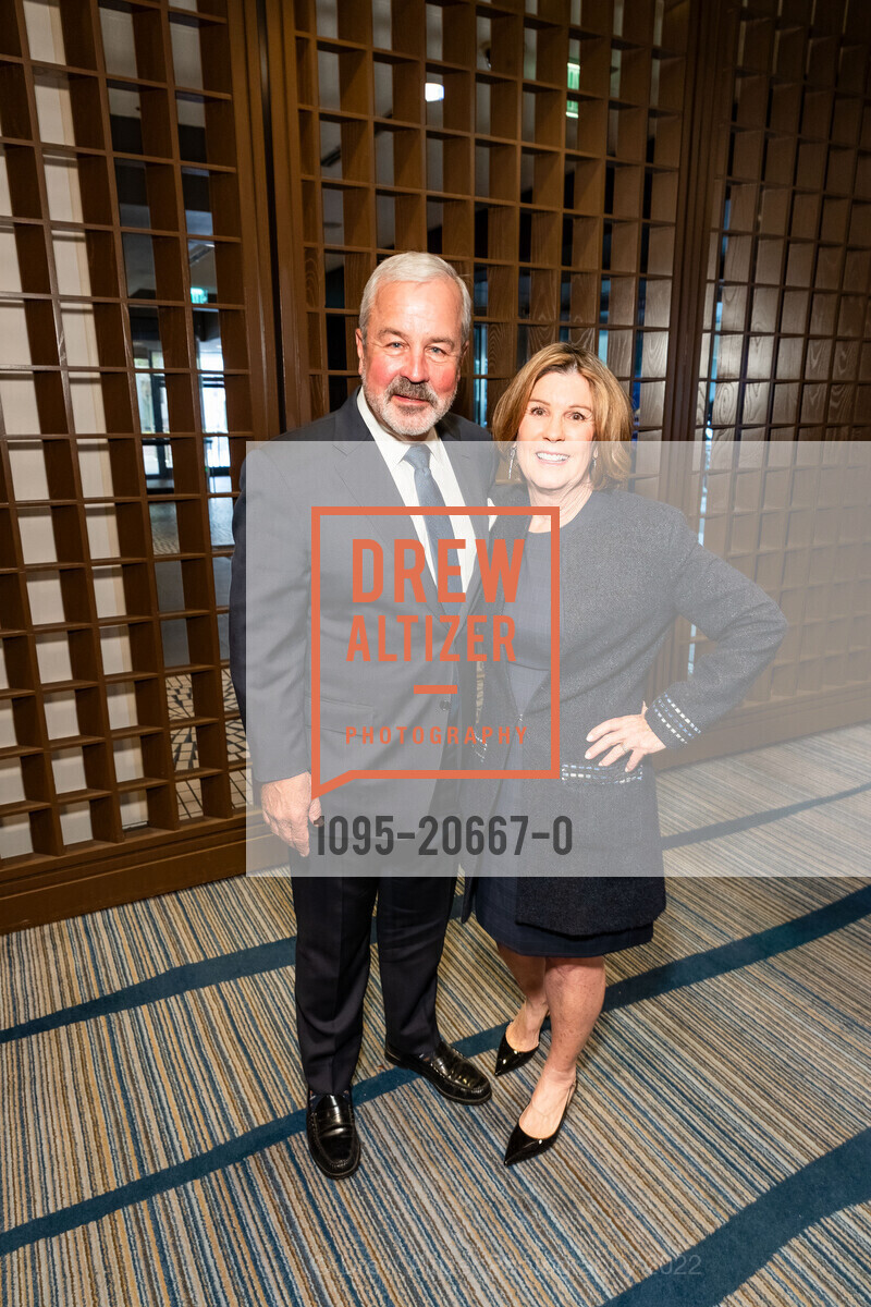 George Lawson, Mary Lawson, ICA Cristo Rey Academy Annual Business Lunch, Hyatt Regency San Francisco. 5 Embarcadero Ctr, April 13th, 2022, Photo #1095-20667-0 George Lawson, Mary Lawson, Photo #1095-20667-0